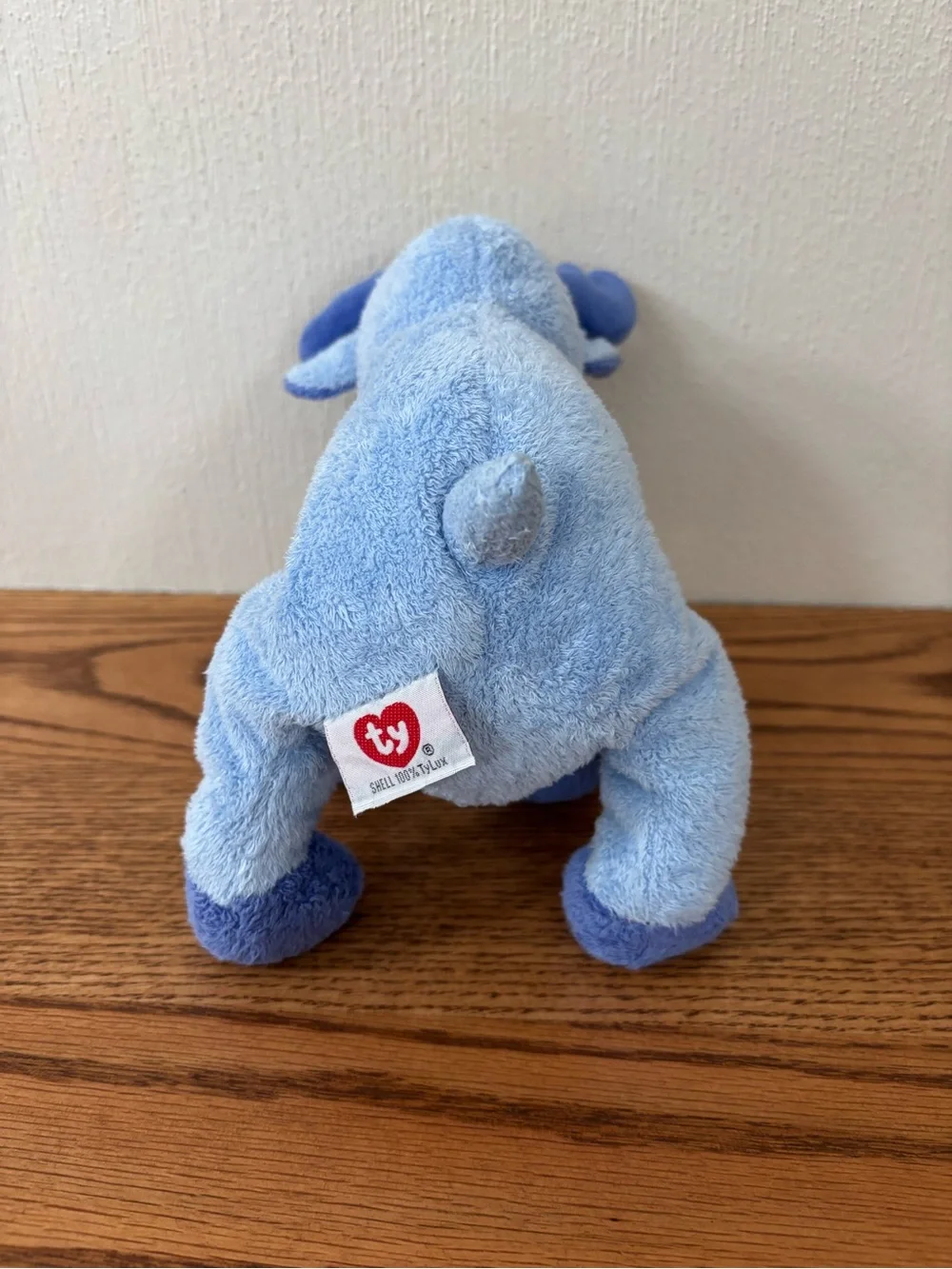 Vintage TY Pluffies Bloose the Moose Plush Toy Tylux 2006